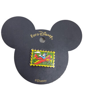 Mickey Euro Disneyland Stamp Pin Disney Pin 4250 Vintage Collectible Adult's